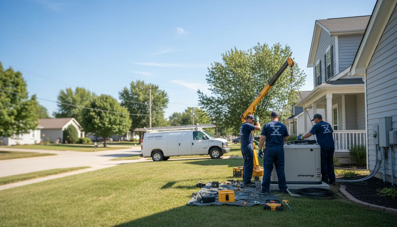 Generator Installation in East Jordan, MI near me